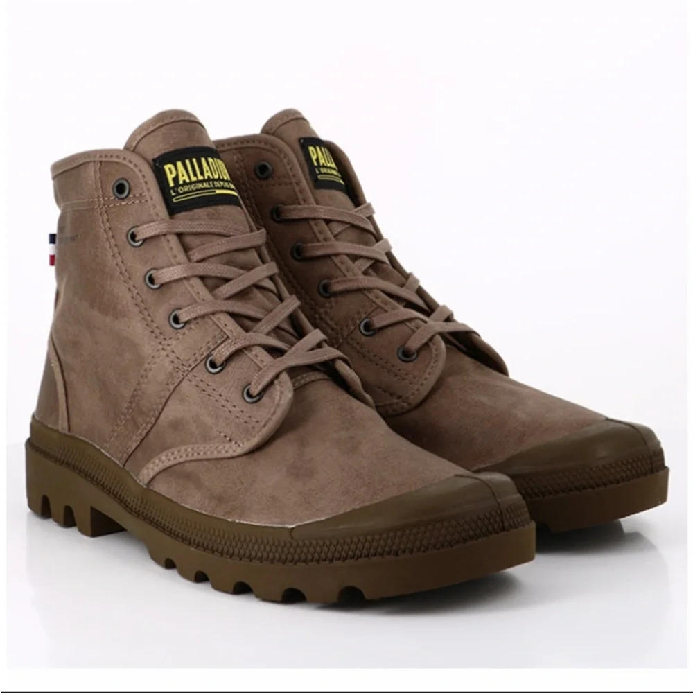 Palladium Dark Brown Boots